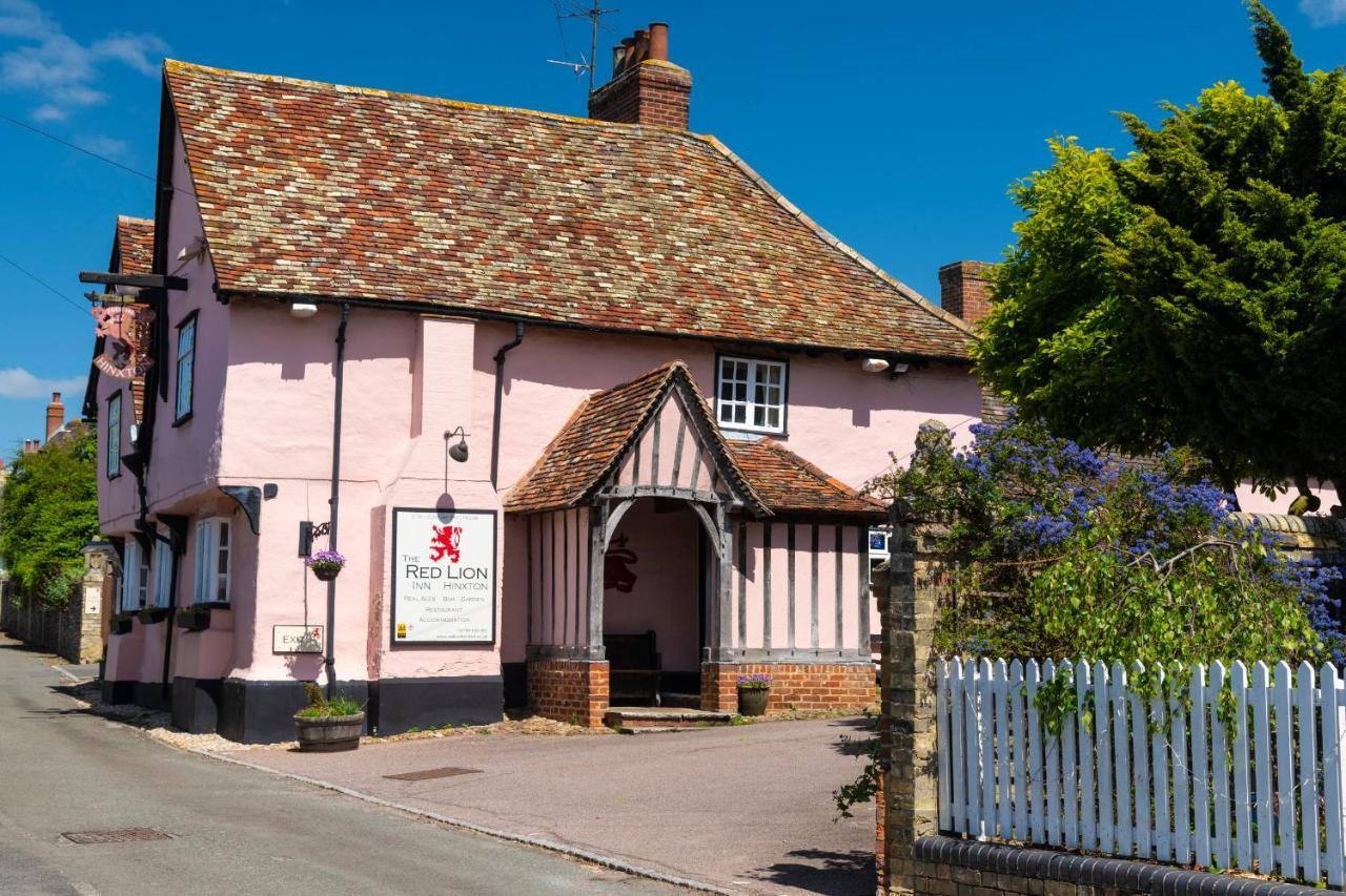 Hotel The Red Lion Hinxton Exterior foto